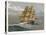A Royal Navy 38 Gun Frigate, C1770-William Frederick Mitchell-Stretched Canvas
