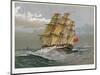 A Royal Navy 38 Gun Frigate, C1770-William Frederick Mitchell-Mounted Giclee Print