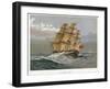 A Royal Navy 38 Gun Frigate, C1770-William Frederick Mitchell-Framed Giclee Print