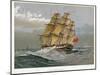 A Royal Navy 38 Gun Frigate, C1770-William Frederick Mitchell-Mounted Giclee Print