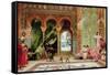 A Royal Palace in Morocco-Constant-Framed Stretched Canvas