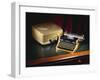 A Royal Quiet De Lux Portable Typewriter, with Gold Plated Body and Fittings, Owned by Ian Fleming-null-Framed Giclee Print