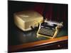 A Royal Quiet De Lux Portable Typewriter, with Gold Plated Body and Fittings, Owned by Ian Fleming-null-Mounted Giclee Print