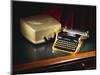 A Royal Quiet De Lux Portable Typewriter, with Gold Plated Body and Fittings, Owned by Ian Fleming-null-Mounted Giclee Print