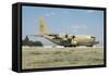 A Royal Saudi Air Force C-130 at Konya Air Base, Turkey-Stocktrek Images-Framed Stretched Canvas