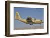 A Royal Saudi Air Force C-130 Prepares for Landing-Stocktrek Images-Framed Photographic Print