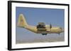 A Royal Saudi Air Force C-130 Prepares for Landing-Stocktrek Images-Framed Photographic Print