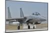 A Royal Saudi Air Force F-15 at Albacete Air Base, Spain-Stocktrek Images-Mounted Photographic Print