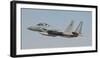 A Royal Saudi Air Force F-15 in Flight over Spain-Stocktrek Images-Framed Photographic Print