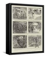 A Royal Tiger Hunt, Or, the Perfect Arrangement-William Ralston-Framed Stretched Canvas