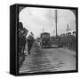 A Royal Visit to the Troops, Enthusiastic Welcome by the Canadians, World War I, C1914-C1918-null-Framed Stretched Canvas
