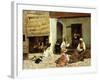 A Rug Bazaar in Tangiers, 1878-Edwin Lord Weeks-Framed Giclee Print