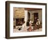 A Rug Bazaar, Tangier, 1878-Edwin Lord Weeks-Framed Giclee Print