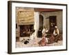 A Rug Bazaar, Tangier, 1878-Edwin Lord Weeks-Framed Giclee Print