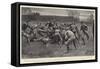 A Rugby Football Match as Played in the United States, Yale V Columbia-Henry Marriott Paget-Framed Stretched Canvas