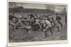 A Rugby Football Match as Played in the United States, Yale V Columbia-Henry Marriott Paget-Mounted Giclee Print
