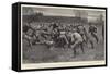 A Rugby Football Match as Played in the United States, Yale V Columbia-Henry Marriott Paget-Framed Stretched Canvas