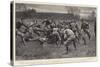 A Rugby Football Match as Played in the United States, Yale V Columbia-Henry Marriott Paget-Stretched Canvas