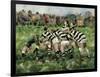 A Rugby Match, 1989-Gareth Lloyd Ball-Framed Giclee Print