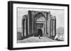 A Ruined 14th Century Mosque, Hamadan, Iran, 1895-null-Framed Giclee Print