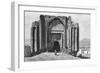 A Ruined 14th Century Mosque, Hamadan, Iran, 1895-null-Framed Giclee Print