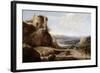 A Ruined Temple, C.1620-38-Charles-Cornelisz de Hooch-Framed Giclee Print