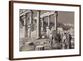 A Ruined Temple in Egypt-Pat Nicolle-Framed Giclee Print