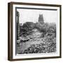 A Ruined Temple Near Madras, India, 1874-null-Framed Giclee Print