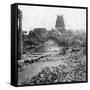 A Ruined Temple Near Madras, India, 1874-null-Framed Stretched Canvas