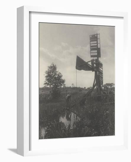 A Ruines Water-mill (moulin en ruines)-Peter Henry Emerson-Framed Giclee Print