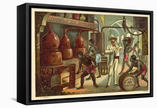 A Rum Distillery in Jamaica-null-Framed Stretched Canvas