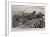 A Runaway Gun Team, an Incident at an Indian Hill Station-John Charlton-Framed Giclee Print