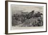 A Runaway Gun Team, an Incident at an Indian Hill Station-John Charlton-Framed Giclee Print