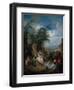 A Rural Celebration; a Fete Champetre-Jan Brueghel the Elder-Framed Giclee Print