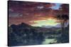 A Rural Home-Frederic Edwin Church-Stretched Canvas