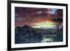 A Rural Home-Frederic Edwin Church-Framed Premium Giclee Print