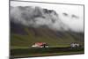 A Rural Landscape in Iceland with Fields and Mountains and a Farm in the Foreground-Natalie Tepper-Mounted Photo