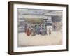 A Rush to the Stall-Mortimer Ludington Menpes-Framed Giclee Print