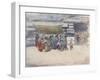 A Rush to the Stall-Mortimer Ludington Menpes-Framed Giclee Print