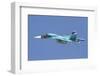 A Russian Air Force Su-34 in Flight over Russia-Stocktrek Images-Framed Photographic Print