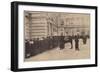 A Russian Bread Line Guarded by the Imperial Police, March 1917-null-Framed Giclee Print