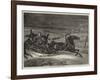 A Russian Family Attacked by Wolves-null-Framed Giclee Print