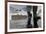 A Russian Police Officer Stands-Alexander Demianchukr-Framed Photographic Print