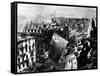 A Russian Sergeant Raises the Soviet Flag over the Reichstag, Berlin, 1945-null-Framed Stretched Canvas