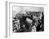 A Russian Sergeant Raises the Soviet Flag over the Reichstag, Berlin, 1945-null-Framed Premium Photographic Print