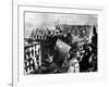 A Russian Sergeant Raises the Soviet Flag over the Reichstag, Berlin, 1945-null-Framed Photographic Print