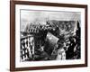 A Russian Sergeant Raises the Soviet Flag over the Reichstag, Berlin, 1945-null-Framed Photographic Print