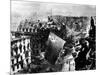 A Russian Sergeant Raises the Soviet Flag over the Reichstag, Berlin, 1945-null-Mounted Photographic Print