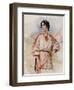 A Russian Servant in Summer Dress-Frederic De Haenen-Framed Giclee Print