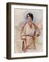 A Russian Servant in Summer Dress-Frederic De Haenen-Framed Giclee Print